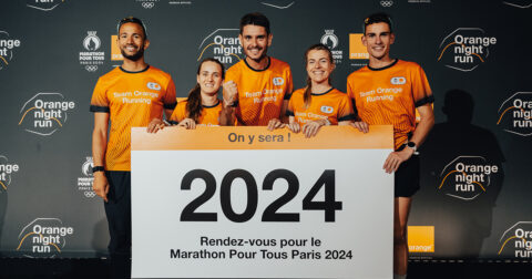 Orange Night Run La Team Stadion décroche ses dossards pour le