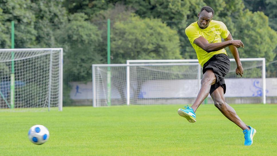 Usain Bolt, de l’athlétisme au football ?