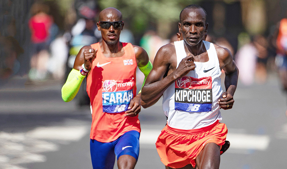 Marathon de Londres : Kipchoge contre Farah, un choc des titans