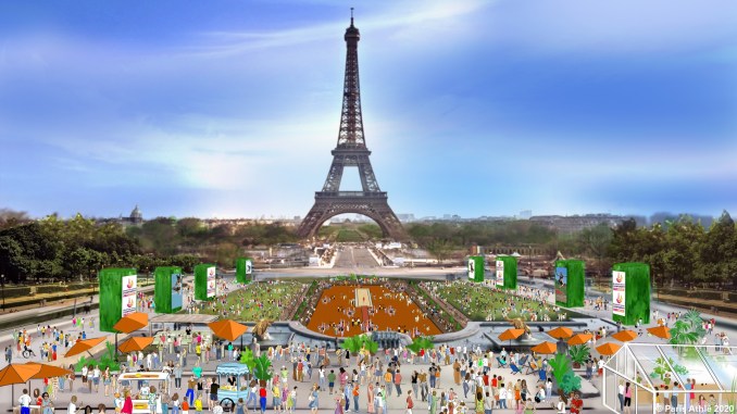 Pour attirer du public, l'organisation des Championnats d'Europe de Paris 2020 mise sur plusieurs animations hors du stade entre la tenue de concerts et la mise en place d’un 10 km populaire sur une partie du parcours du semi-marathon de la compétition.