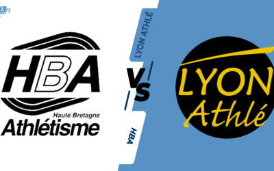 Interclubs virtuels – 1/4 de finale : Haute Bretagne Athlétisme – Lyon Athlétisme