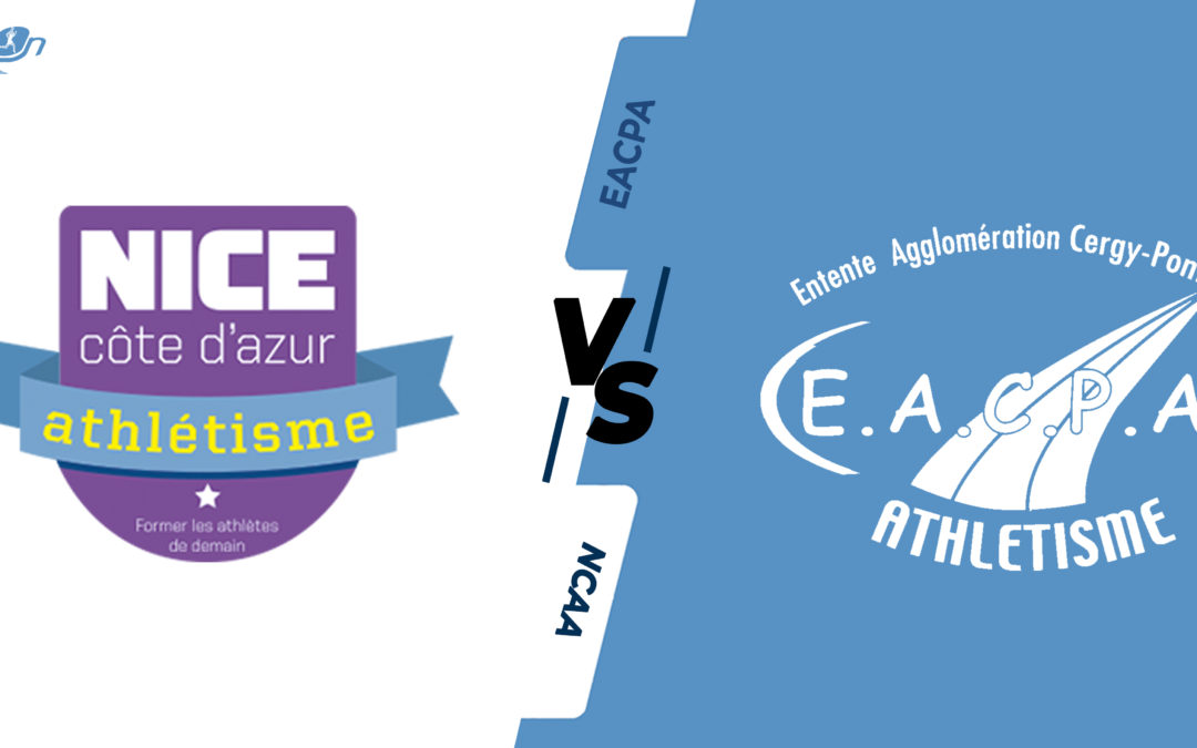 Interclubs virtuels – 1/4 de finale : Nice Côte d’Azur Athlétisme – EA Cergy-Pontoise