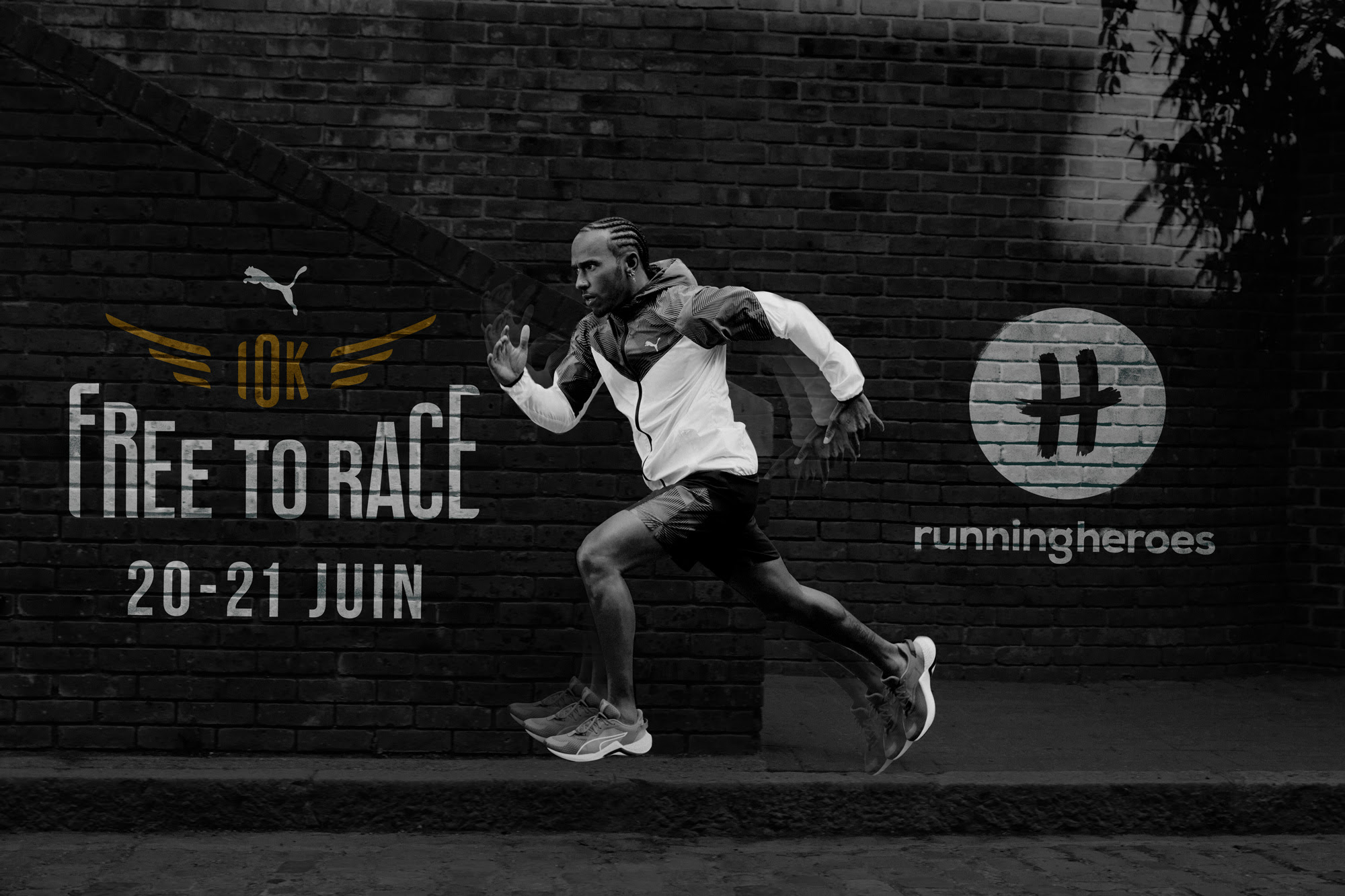 Puma lance un déconfinement original avec les 10K Free To Race en association avec Running Heroes et au profit de l'UNICEF.