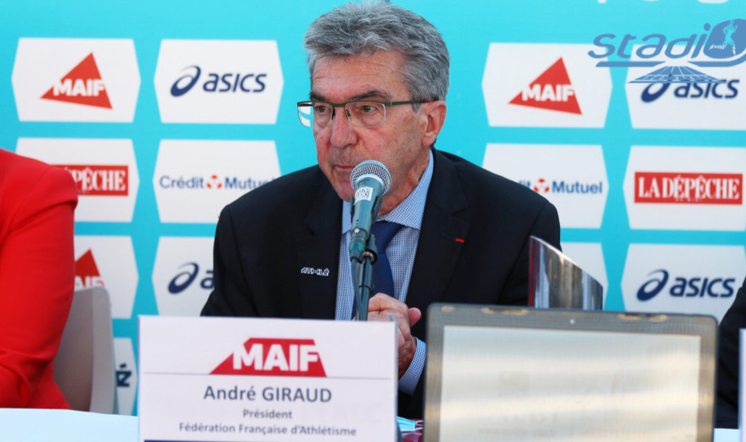 Athlétisme : André Giraud candidat à sa succession
