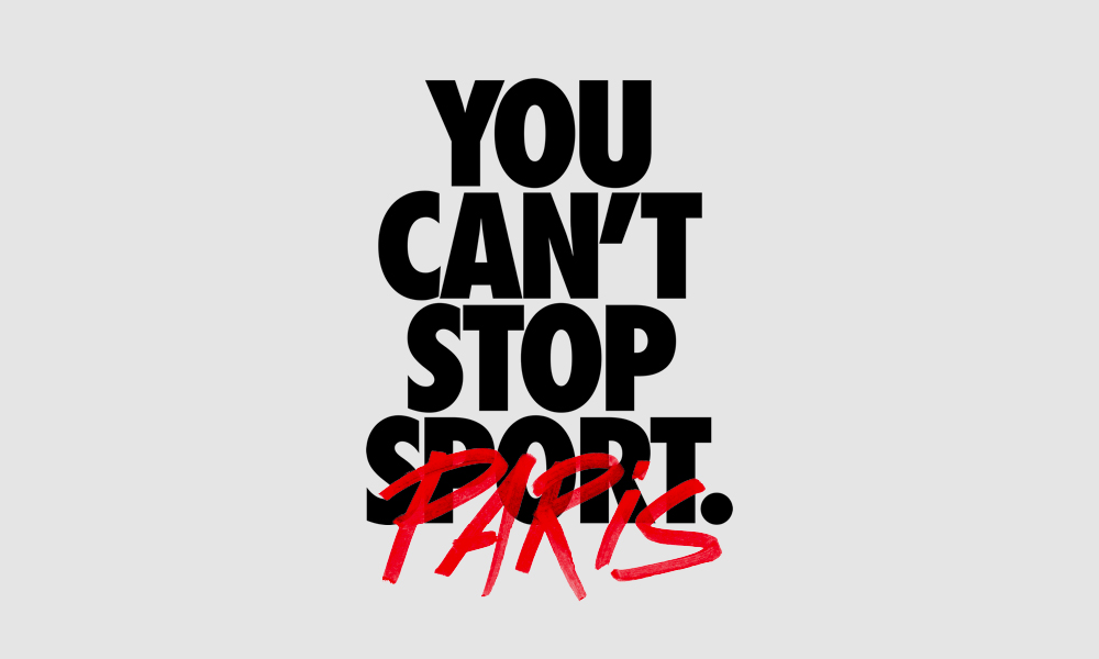 Nike Running vous propose de articiper à la course virtuelle intitulée You Can’t Stop Paris à partir du 9 novembre : 42 kilomètres à faire où on veut, le temps d'une semaine.