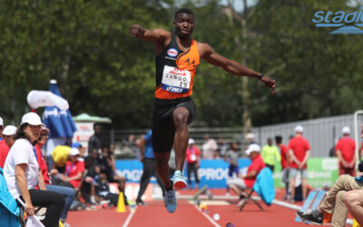 Athlétisme : Hugues Fabrice Zango déjà aérien au triple saut