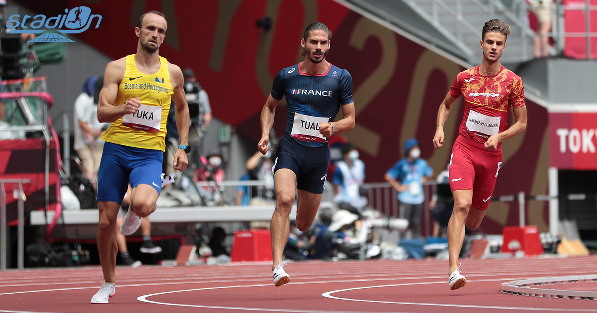 Gabriel Tual sera en finale du 800 mètres ce mercredi au Jeux olympiques de Tokyo. Dans une finale qui paraît ouverte, il a un coup à jouer.