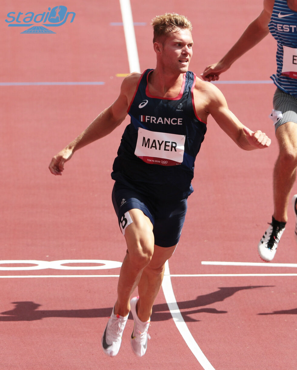Kevin Mayer, vicechampion olympique du décathlon à Tokyo