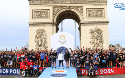 Quand 3600 coureurs défient Eliud Kipchoge sur les Champs-Elysées