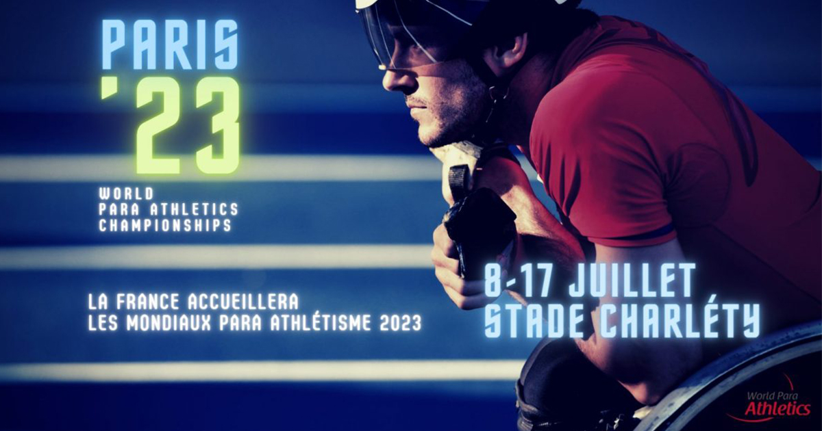 La France et sa Capitale viennent d’obtenir l’organisation des prochains Championnats du Monde World Para Athlétisme du 8 au 17 Juillet 2023 à Paris.