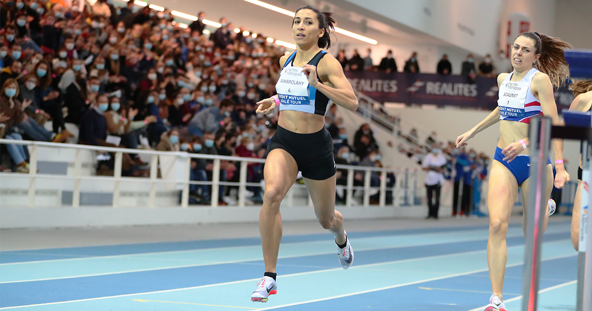Agnès Raharolahy s'est offert la victoire sur 800 m avec un nouveau record personnel de 2'04"58 ce samedi lors du Meeting Elite de Nantes.
