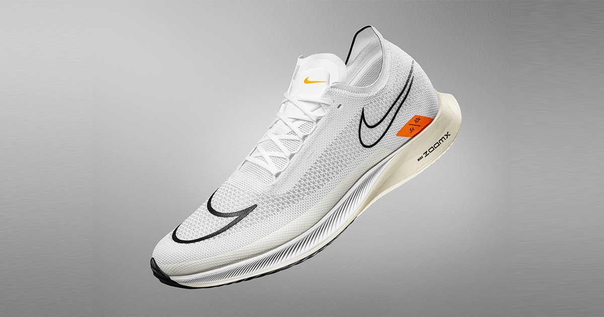 L’équipementier américain présente sa dernière innovation en matière de running, la Nike ZoomX Streakfly, une chaussure ultralégère conçue spécifiquement pour les runs de courte distance (5 et 10 km).