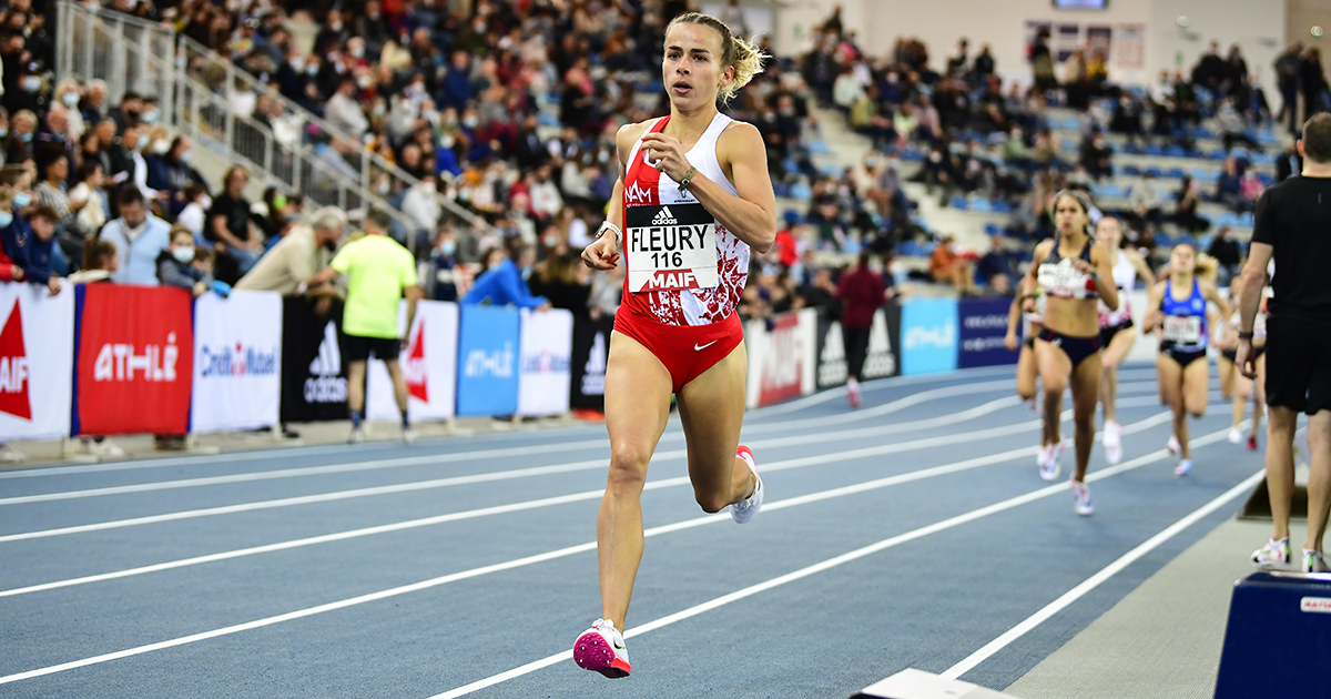 Ce vendredi, aux Championnats du monde en salle de Belgrade 2022, Aurore Fleury aura l’occasion de concrétiser sa progression sur 1500 m.