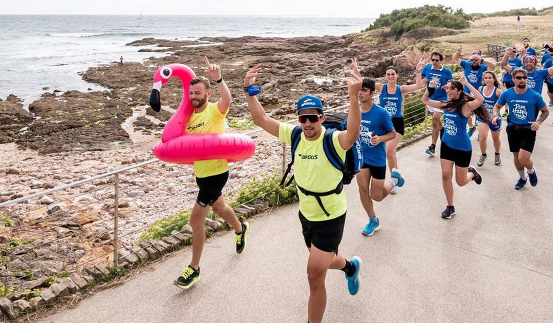 Le Run Happy Tour de Brooks débarque sur les plages méditerranéennes