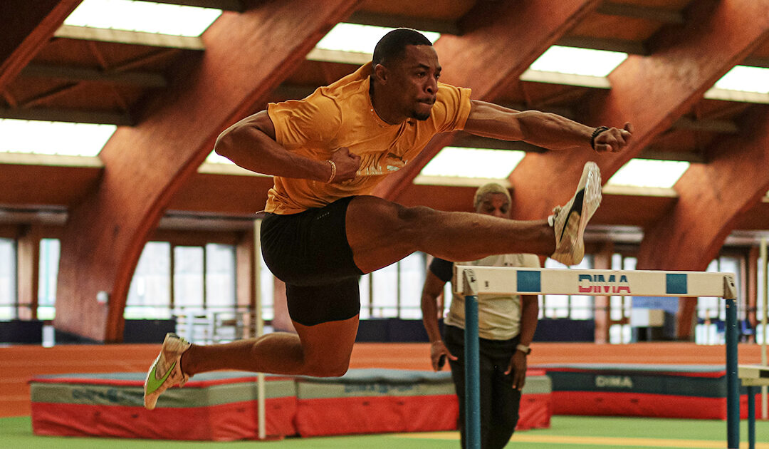 On a suivi un entraînement de Wilhem Belocian à l’INSEP avant Belgrade