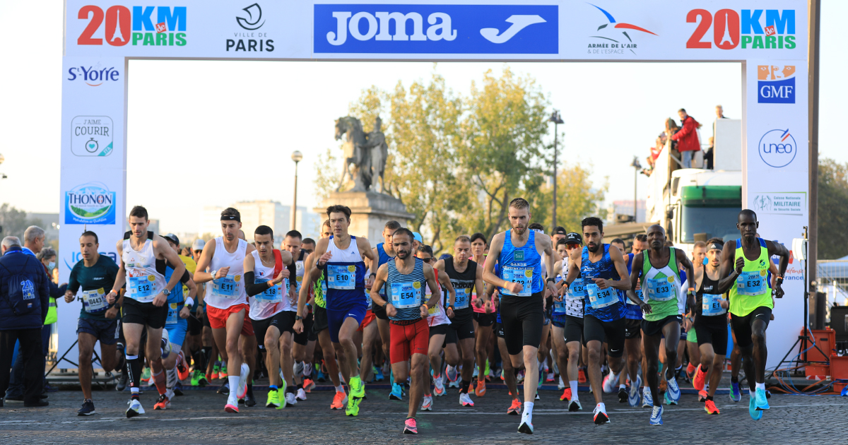 Pour leur 44e édition, les 20 km de Paris réuniront plusieurs milliers coureurs dans les rues de la capitale le dimanche 9 octobre 2022.