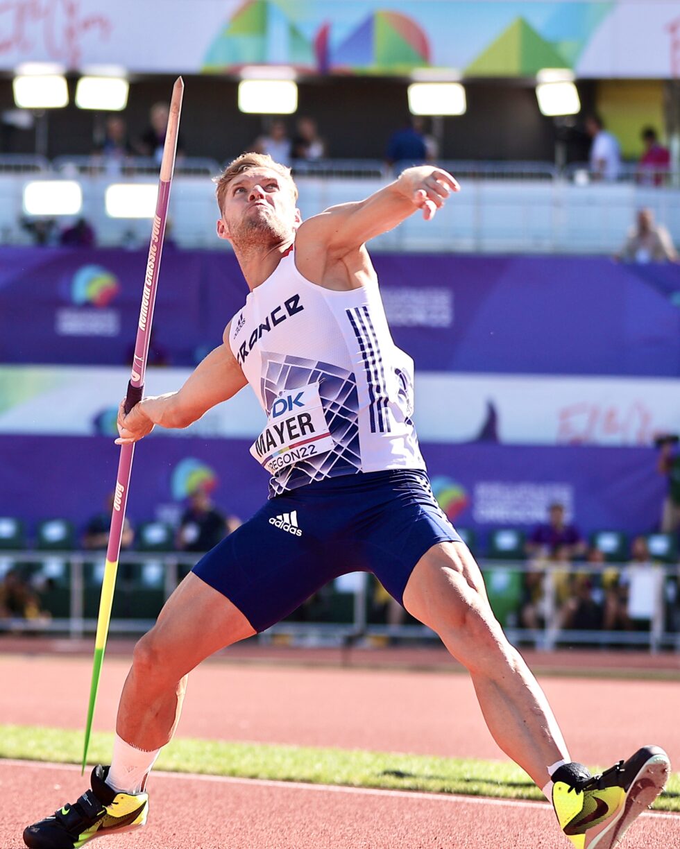Kevin Mayer est sacré champion du monde du décathlon avec 8816 points à