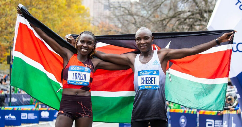 Marathon de New York Evans Chebet et Sharon Lokedi imposent leur loi