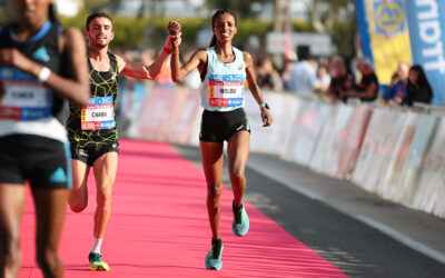 Record de France pour Mekdes Woldu sur semi-marathon en 1h08’27 à Malaga