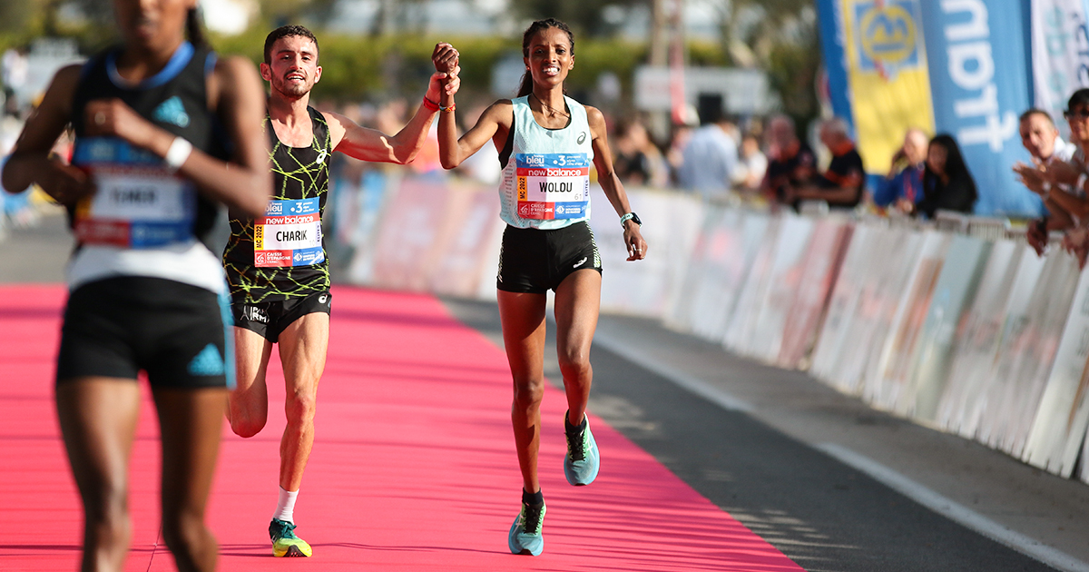 Mekdes Woldu s'est emparée du record de France du semi-marathon détenu depuis 2010 par Christelle Daunay, en bouclant la distance en 1h08'27.