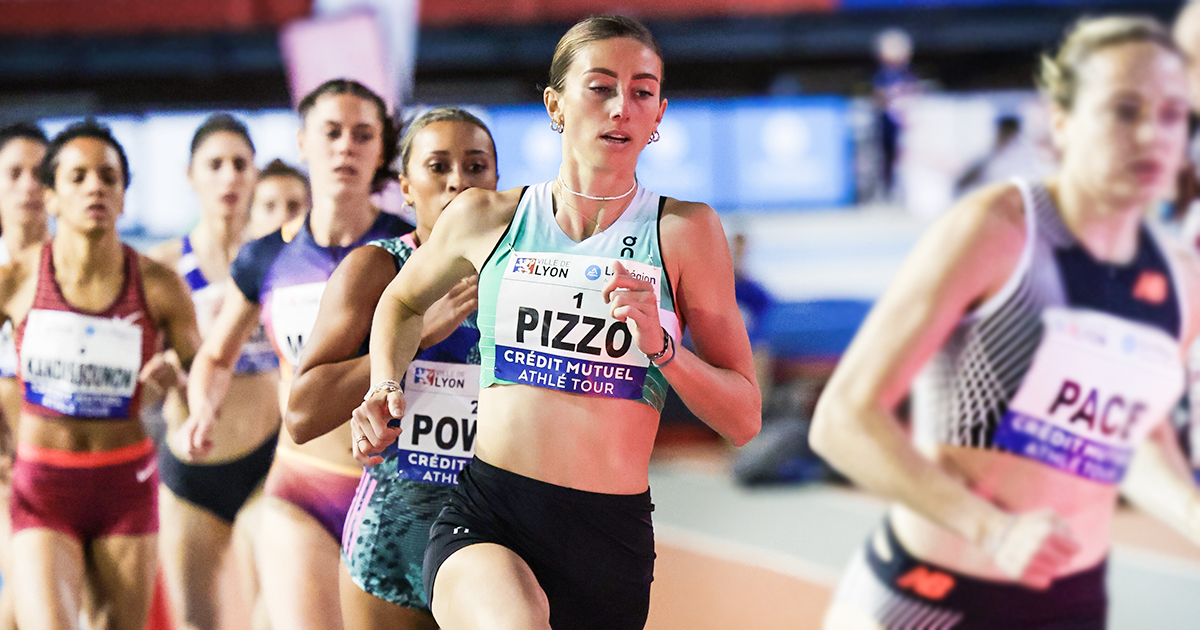 Charlotte Pizzo a réalisé les minima pour les Championnats d'Europe en salle d'Istanbul sur 800 m au Meeting National Indoor de Lyon.
