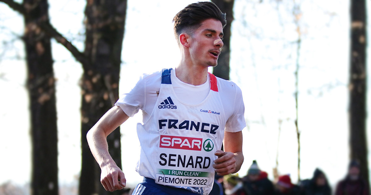 Antoine Senard a déjà pu découvrir le parcours des Championnats d'Europe de cross-country à Bruxelles le dimanche 10 décembre 2023.