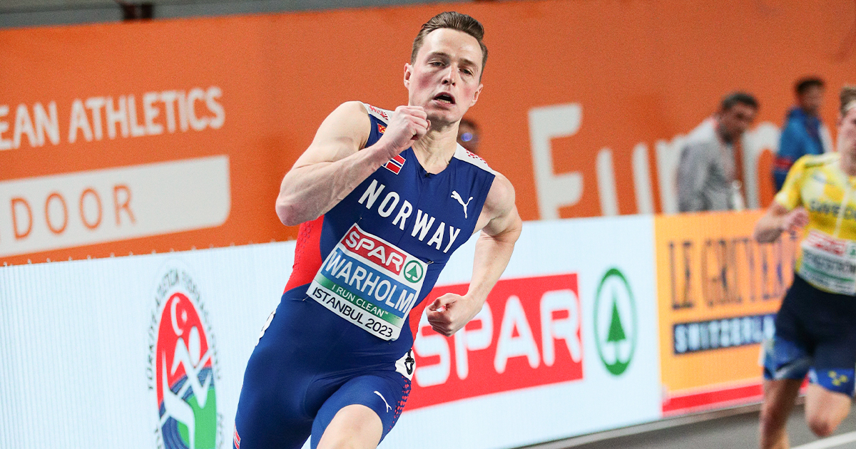 Cette soirée des Championnats d'Europe en salle 2023 a sacré Samuele Ceccarelli sur 60 m, ainsi que Karsten Warholm et Femke Bol sur 400 m.