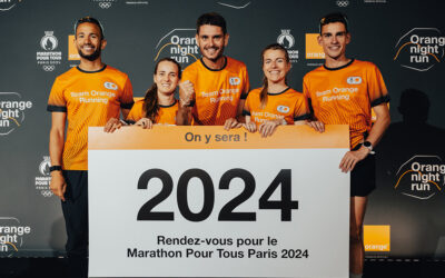 Orange Night Run : La Team Stadion décroche ses dossards pour le « Marathon Pour Tous » des Jeux olympiques de Paris 2024