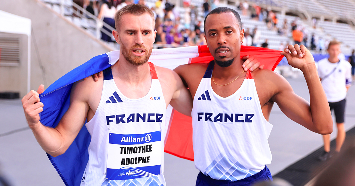 Timothée Adolphe a empoché la deuxième médaille du clan français sur 400 m (T11) aux Championnats du monde de para-athlétisme à Paris.
