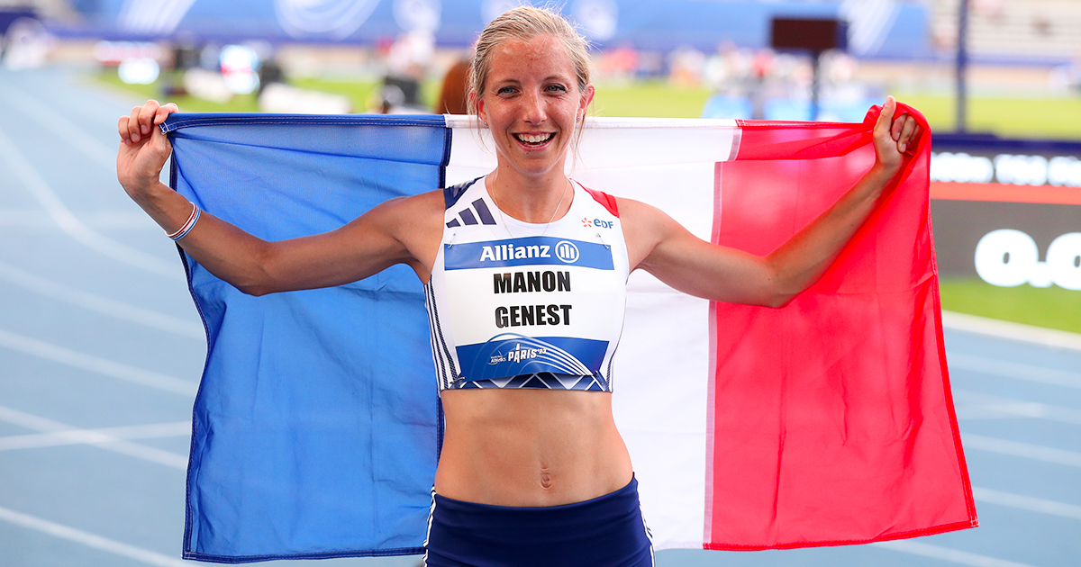 Manon Genest a décroché la médaille de bronze au saut en longueur T37 dans ces Championnats du monde handisport d'athlétisme.