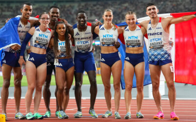 Championnats du monde d’athlétisme : Le relais 4×400 m français en argent