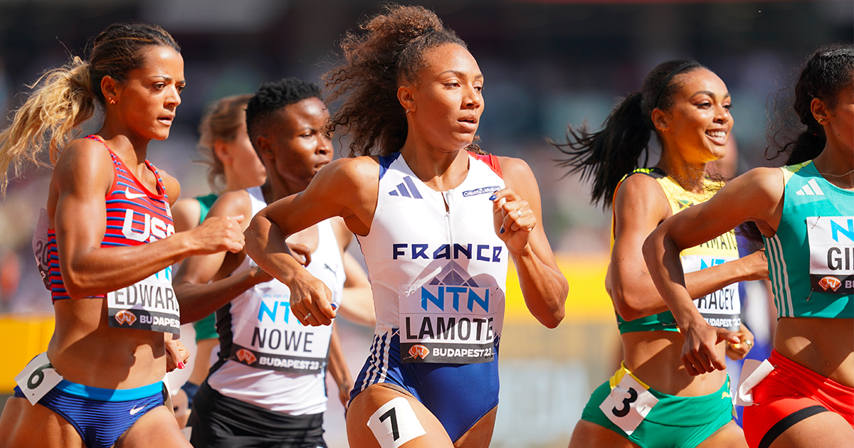 Sans trembler, Rénelle Lamote a obtenu son ticket pour les demi-finales du 800 m ce mercredi aux Championnats du monde d'athlétisme 2023 de Budapest.