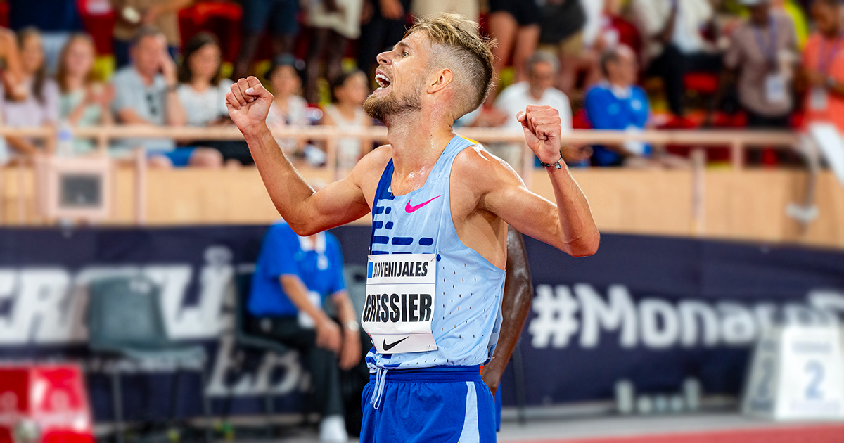 Jimmy Gressier a pris la deuxième place du 10 000 m du Meeting de Bruxelles en 27'25"48, à une seconde de son record personnel.