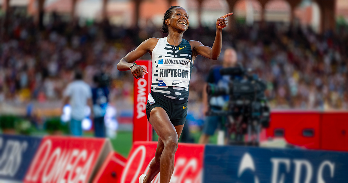 Faith Kipyegon a vécu une saison 2023 de rêve avec deux titres aux Championnats du monde et trois records du monde (1500 m, 5000 m et Mile).