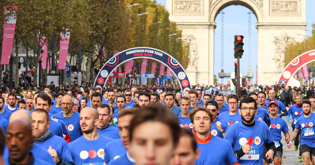 Marathon Pour Tous des Jeux olympiques de Paris 2024 : Orange lance une campagne de recrutement pour trouver ses meneurs d'allure.