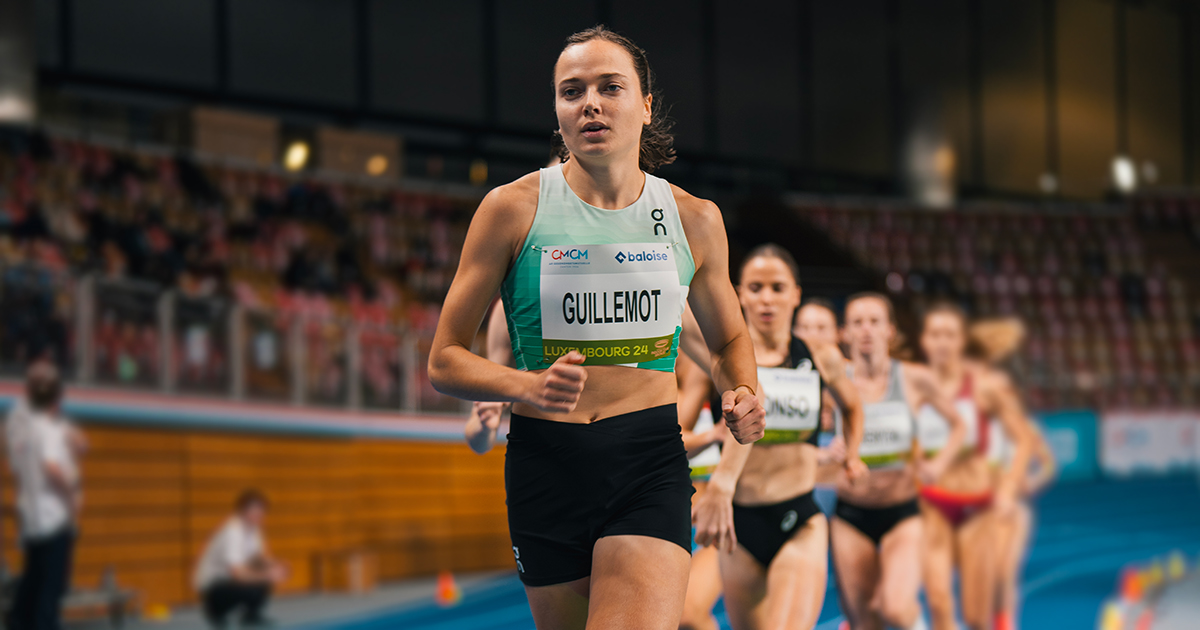 Agathe Guillemot a battu le record de France du Mile en salle ce mardi en 4'2902 à Ostrava, un temps de référence que détenait Bérénice Cleyet-Merle depuis 2022 (4'3199  à Boston).