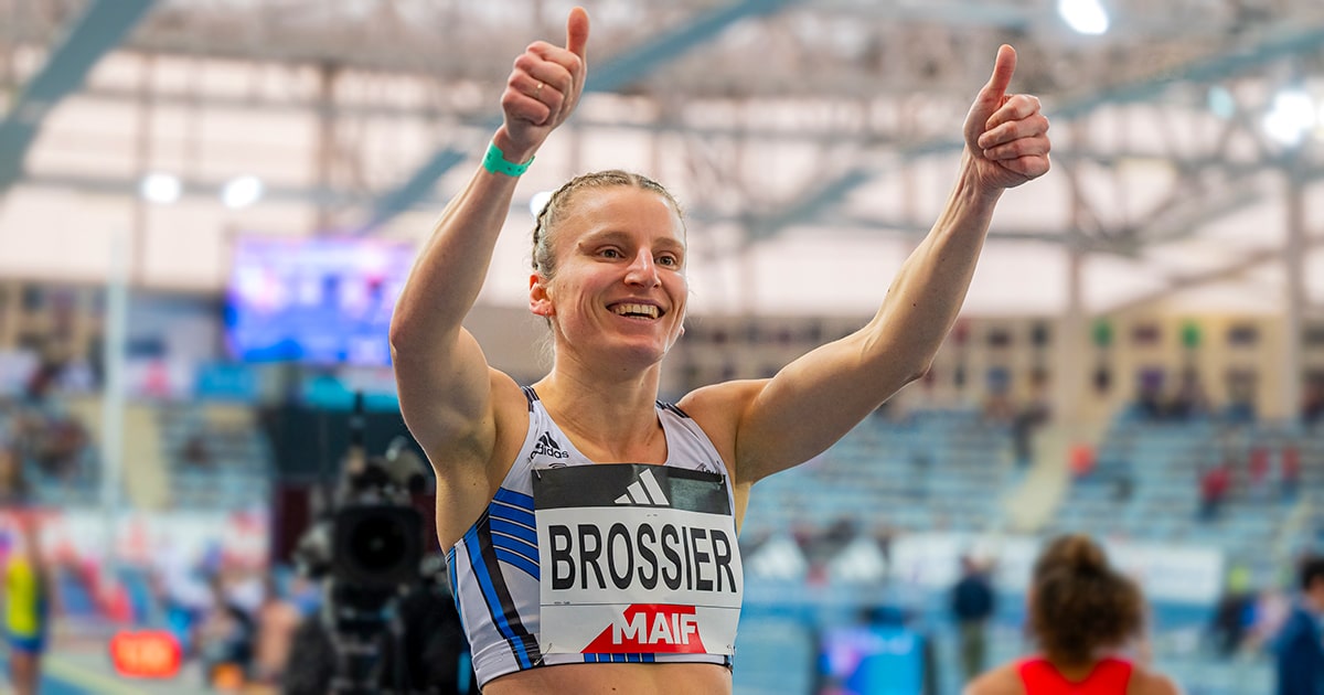Amandine Brossier a livré ses impressions avant les séries du 400 m des Championnats du monde en salle d'athlétisme 2024 à Glasgow.
