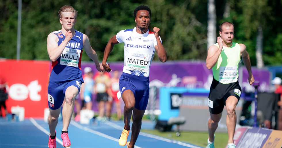 Athlétisme Minima olympiques pour Pablo Matéo sur 200 m en 20"03 à Austin