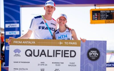 Athlétisme : La France se qualifie aux JO de Paris 2024 sur le marathon de marche en relais mixte