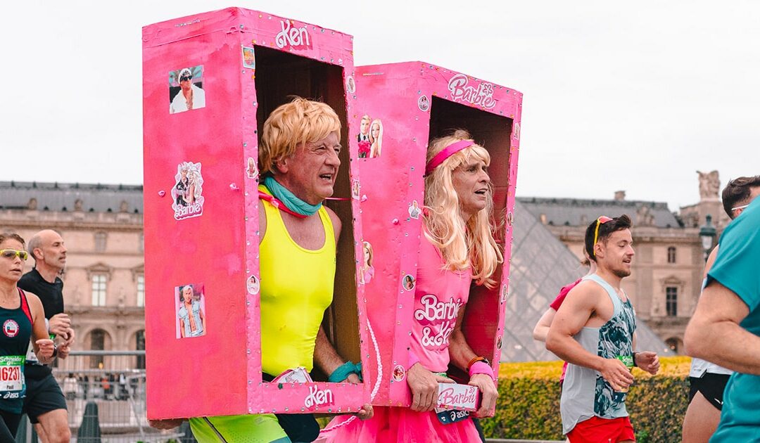 On a retrouvé « Barbie et Ken », les vraies stars du Marathon de Paris 2024