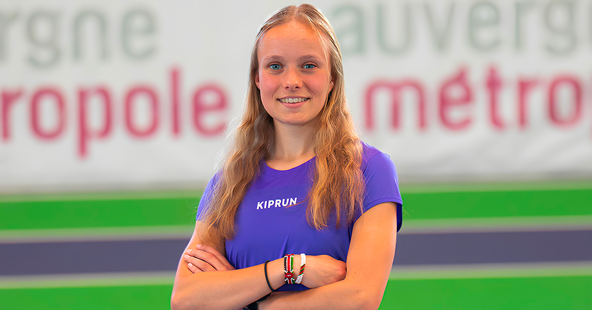 À tout juste 19 ans, Margot Dajoux compte déjà 8 capes avec l'équipe de France d'athlétisme : Cross-country, piste, montagne ou encore route.
