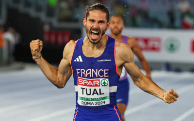 Meeting de Paris : Gabriel Tual, Alice Finot, Sasha Zhoya… Du bleu partout au Stade Charléty le 7 juillet !