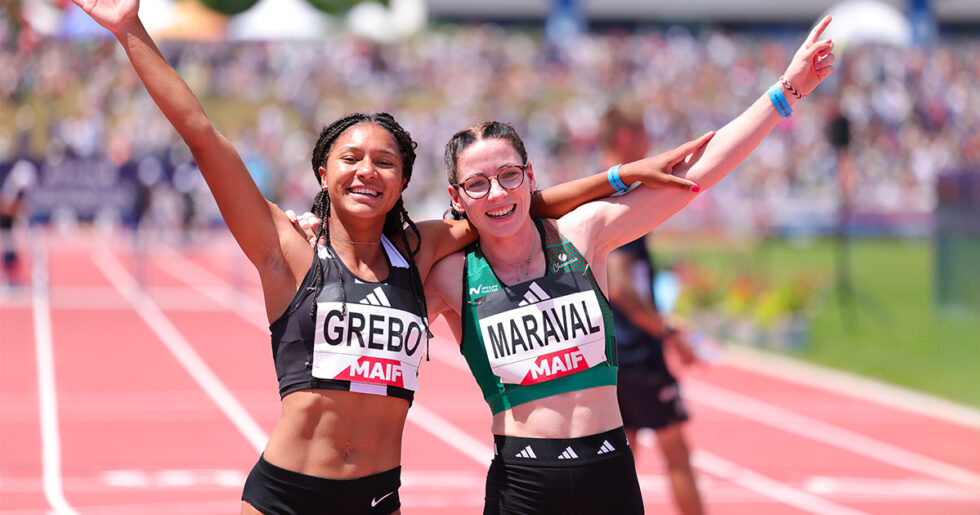 Maraval Championnats de France Elite : Louise Maraval et Shana Grebo ...