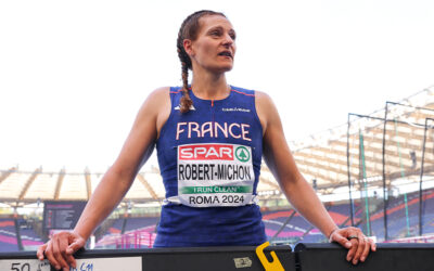 Mélina Robert-Michon, porte-drapeau de l’équipe de France aux Jeux olympiques de Paris 2024