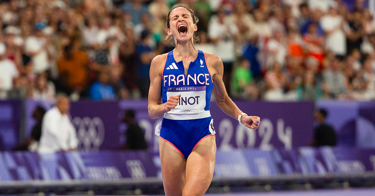 Alice Finot a fini au pied du podium du 3000 m steeple des Jeux olympiques de Paris 2024 avec un nouveau record d'Europe en 8'58''67.