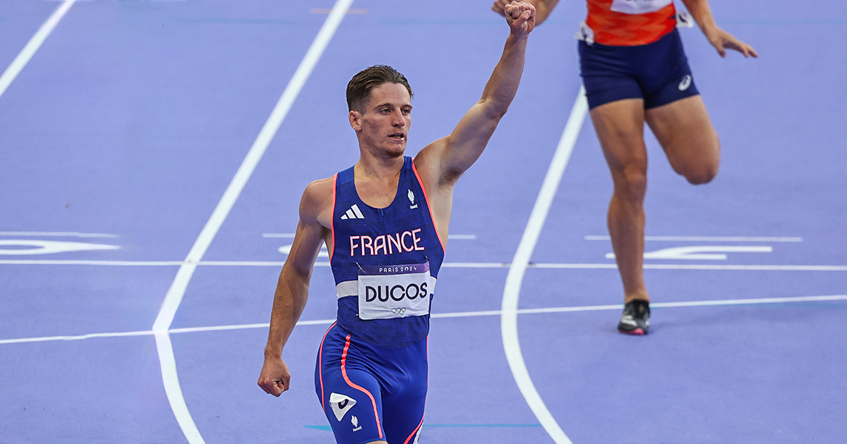 Clément Ducos s'est qualifié en finale des Jeux olympiques 2024 du 400 m haies à l’issue d’une demie presque parfaite.