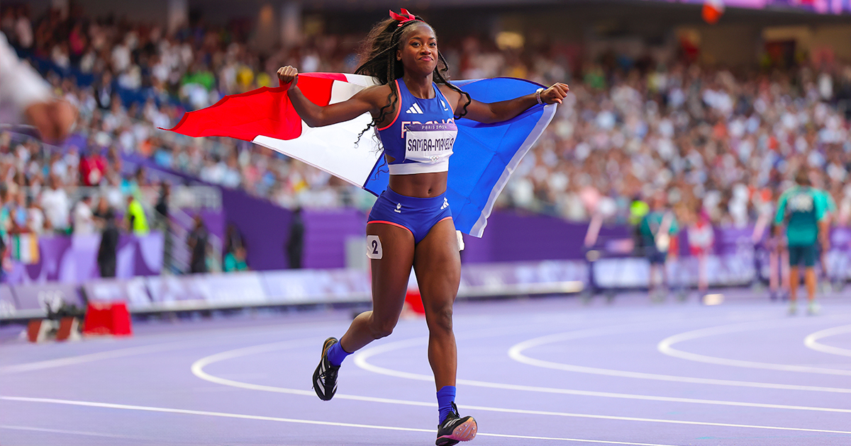 Cyréna Samba-Mayela a décroché la seule et unique médaille des Bleus en athlétisme avec l'argent sur le 100 m haies aux JO de Paris 2024.