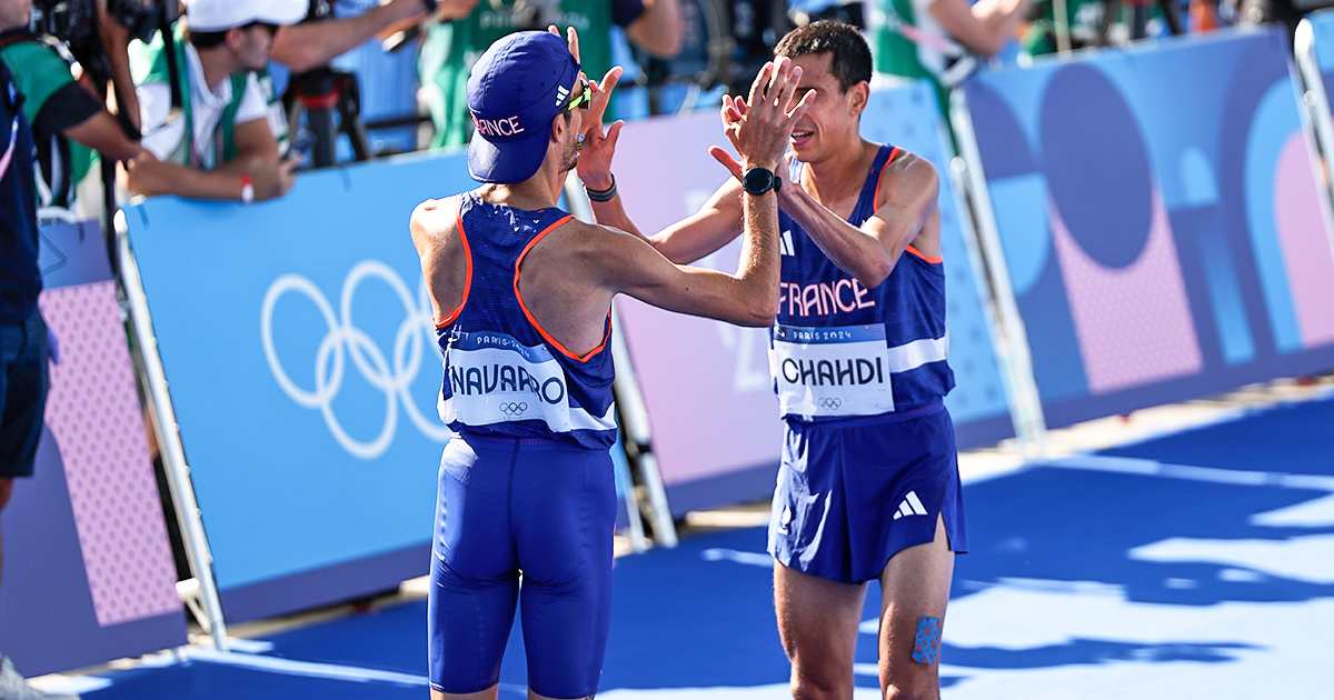 Sur le marathon de JO de Paris 2024, les Français Nicolas Navarro et Hassan Chahdi ont accroché un top 20 d'une course remportée par Tola.