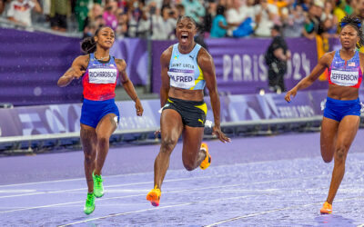 JO Paris 2024 : La nouvelle reine du sprint Julien Alfred offre le 100 m à Sainte-Lucie