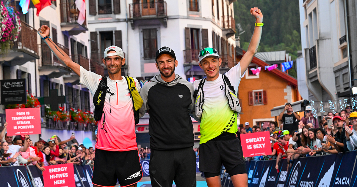 La France a raflé les trois premières places du podium de la TDS de l'UTMB (Traces des Ducs de Savoie) avec la victoire de Thibault Marquet.